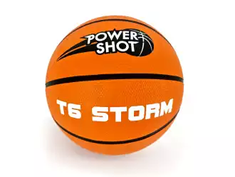 Lot de 5 ballons de basket Storm T6 - Pompe et sac de rangement OFFERTS