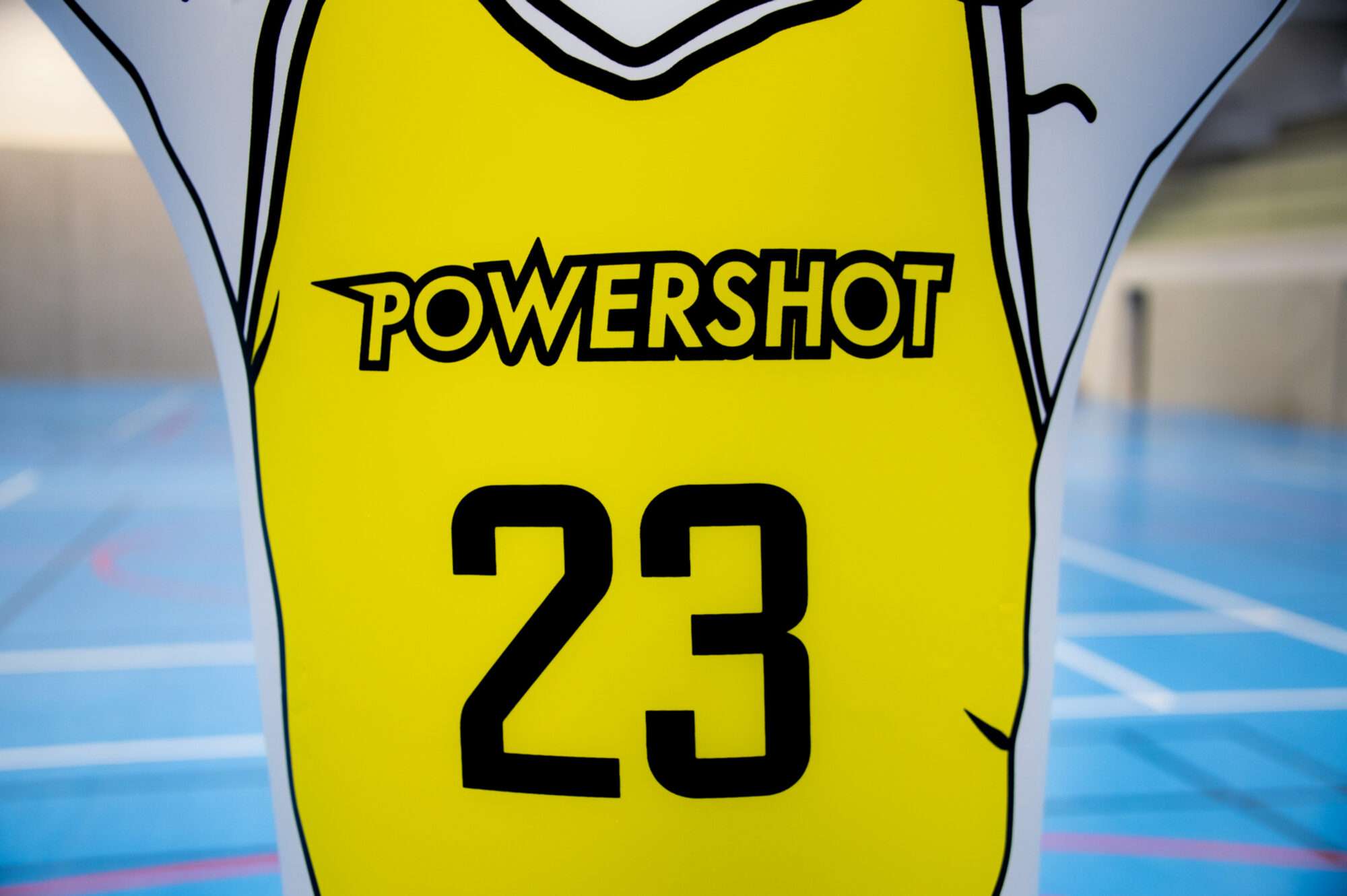 Image du produit : BASKETBALL - MANNEQUIN GONFLABLE 2,40 m