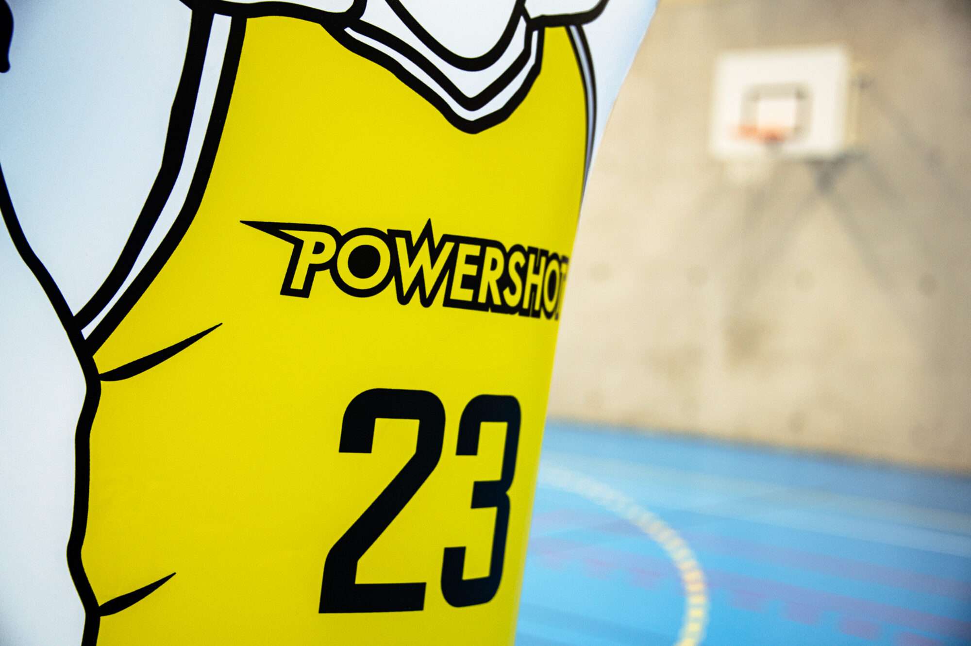 Image du produit : BASKETBALL - MANNEQUIN GONFLABLE 2,40 m