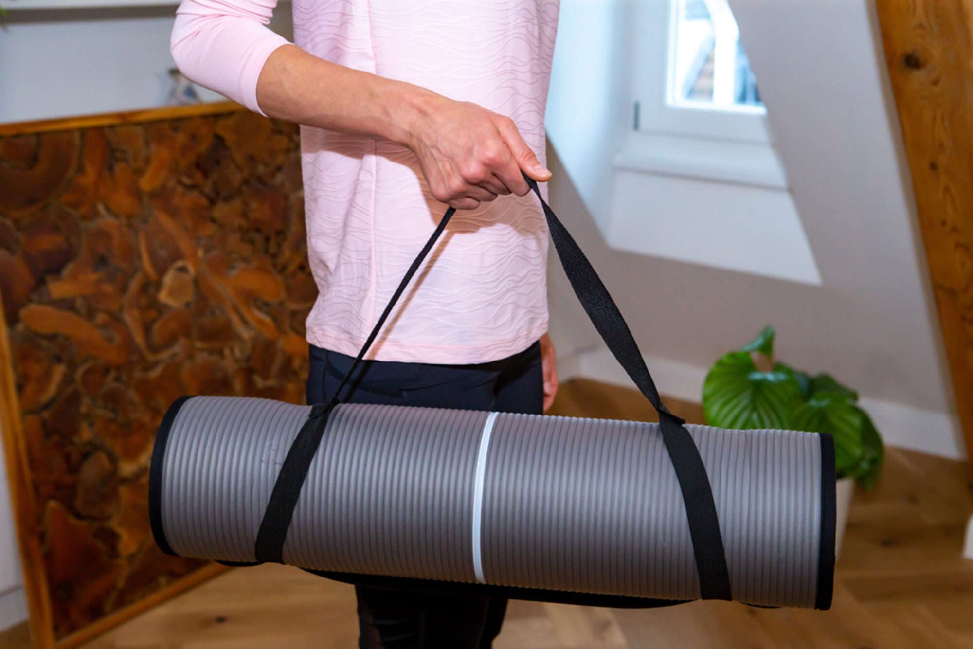 Image du produit : Tapis de yoga OKO épaisseur au choix  0.8 ou 1.5 cm 