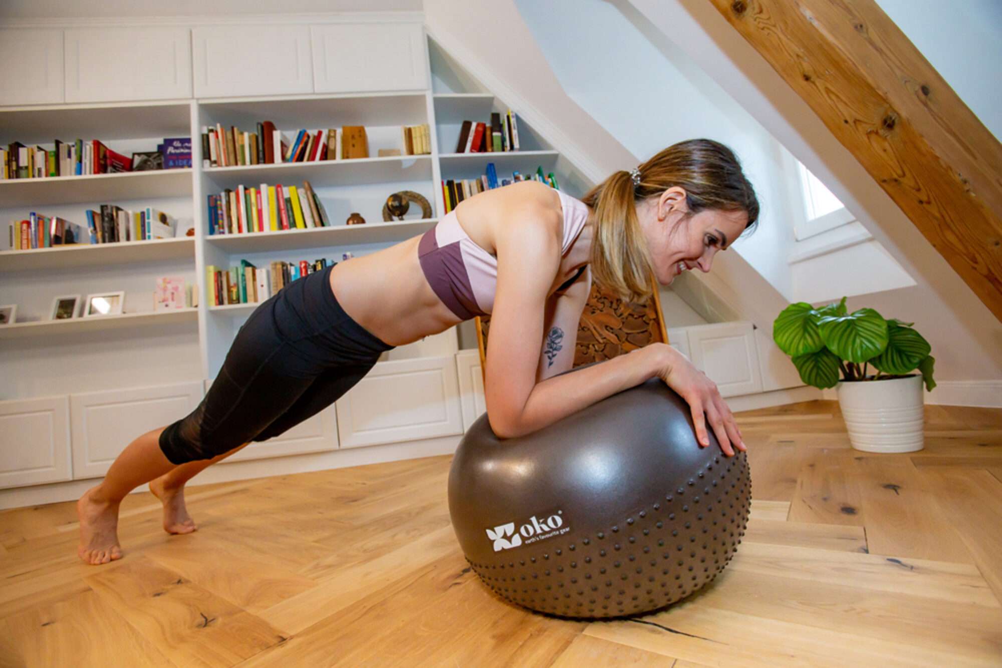 Image du produit : Gym ball multi-tail 55-65 ou 75cm OKO