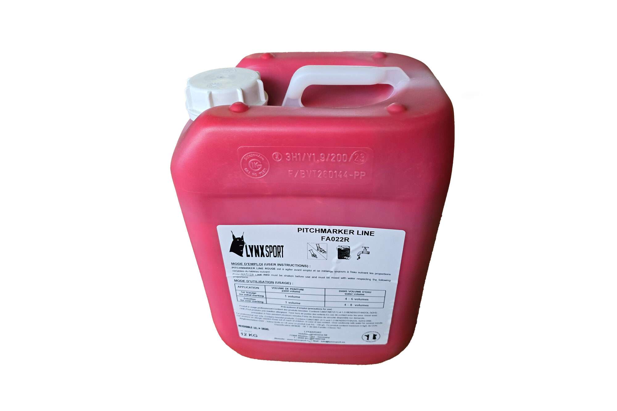 Image du produit : Peinture de traçage de terrain - Densité et couleur au choix