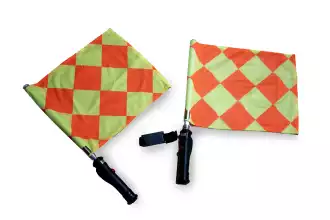 Paire de drapeaux électronique pour arbitre