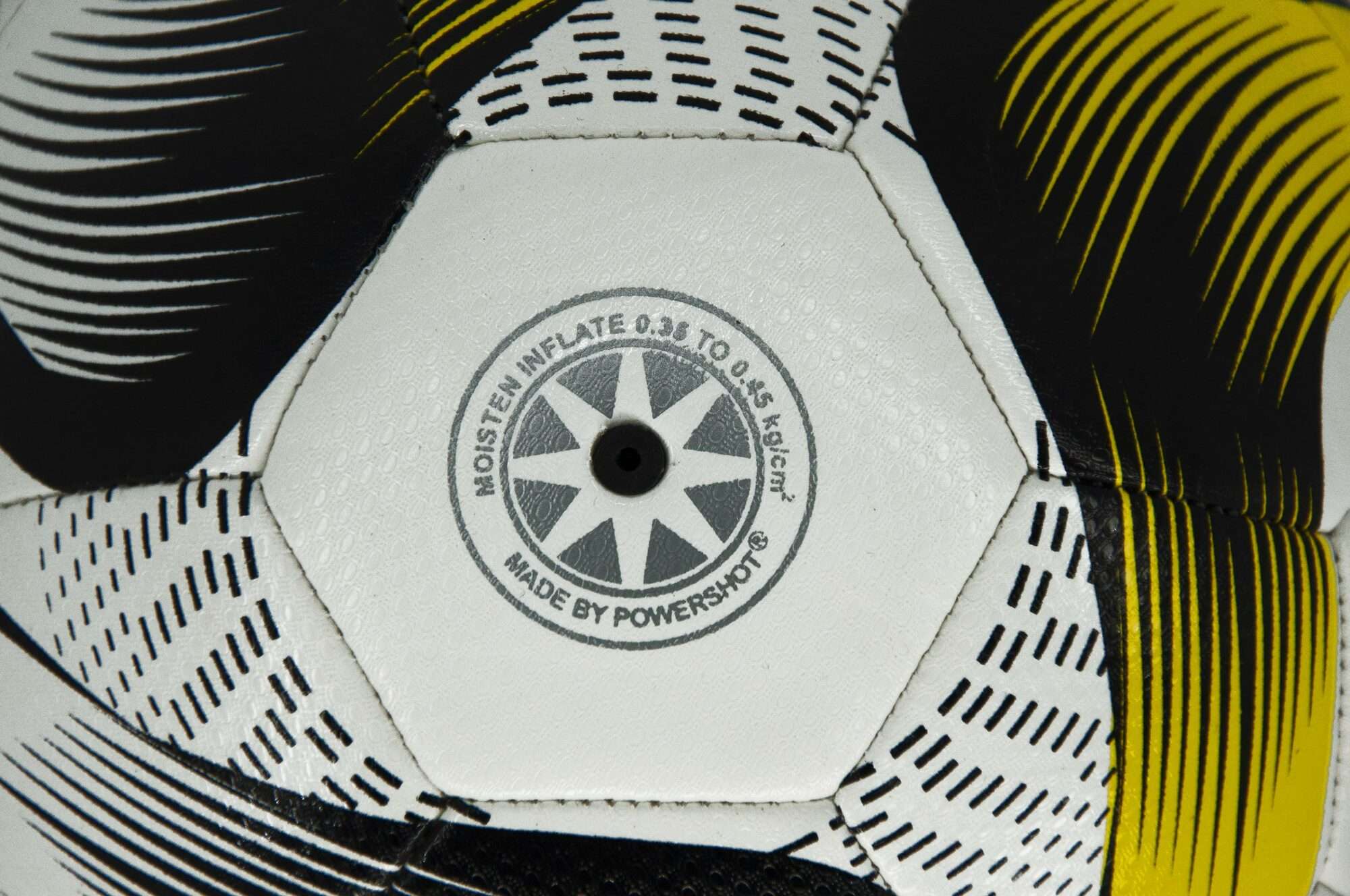 Image du produit : Ballon de football jaune et bleu - taille 3