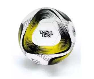 Ballon de football POWERSHOT® - T.5 - Jaune & Noir