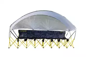 Banc de touche pliable couvert 6 places