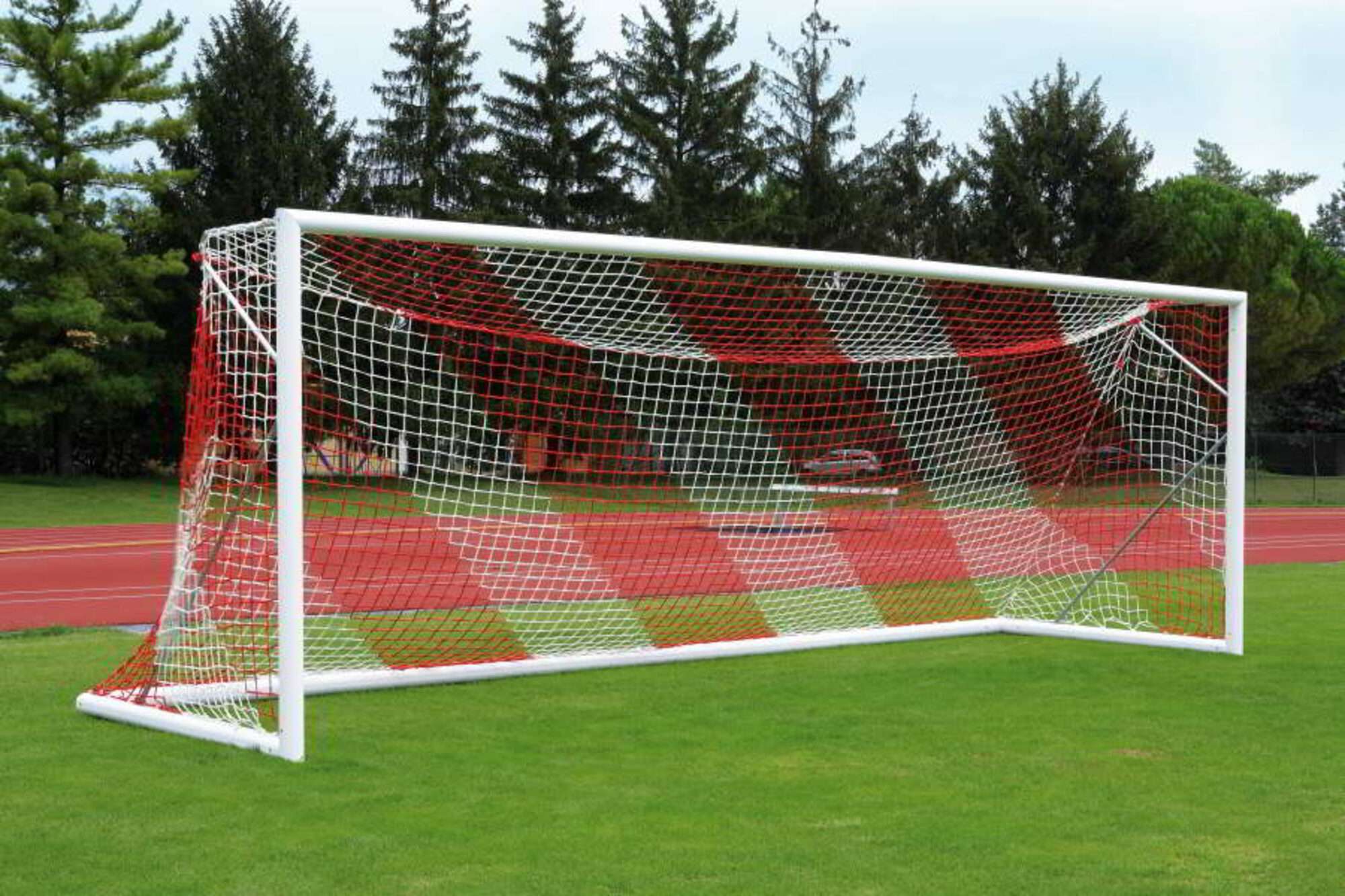 Image du produit : But de foot à 11 - Transportable - Aluminium - PROFESSIONNEL - Couleur au choix