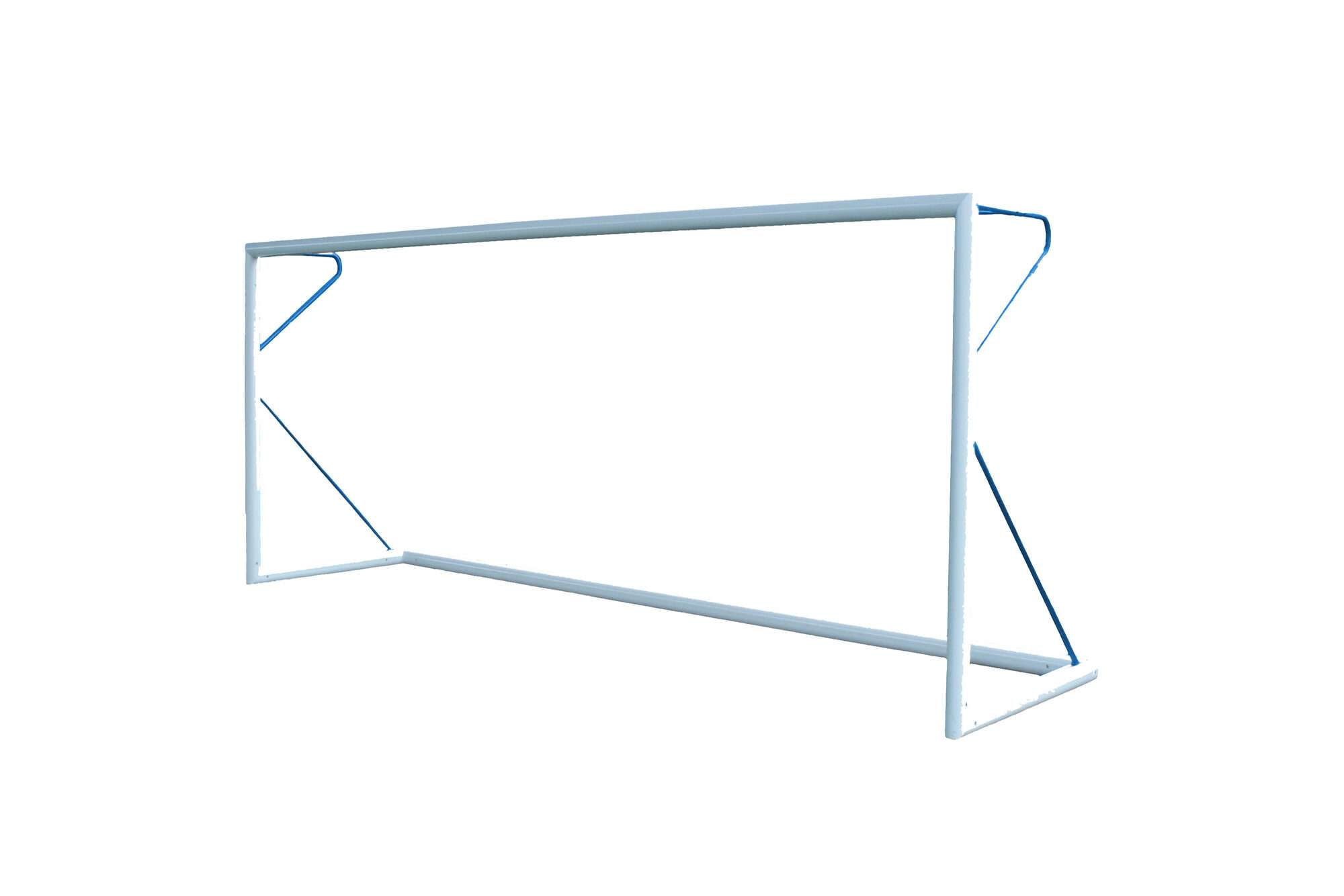 Image du produit : But de foot à 11 - Transportable - Aluminium - PROFESSIONNEL - Bleu