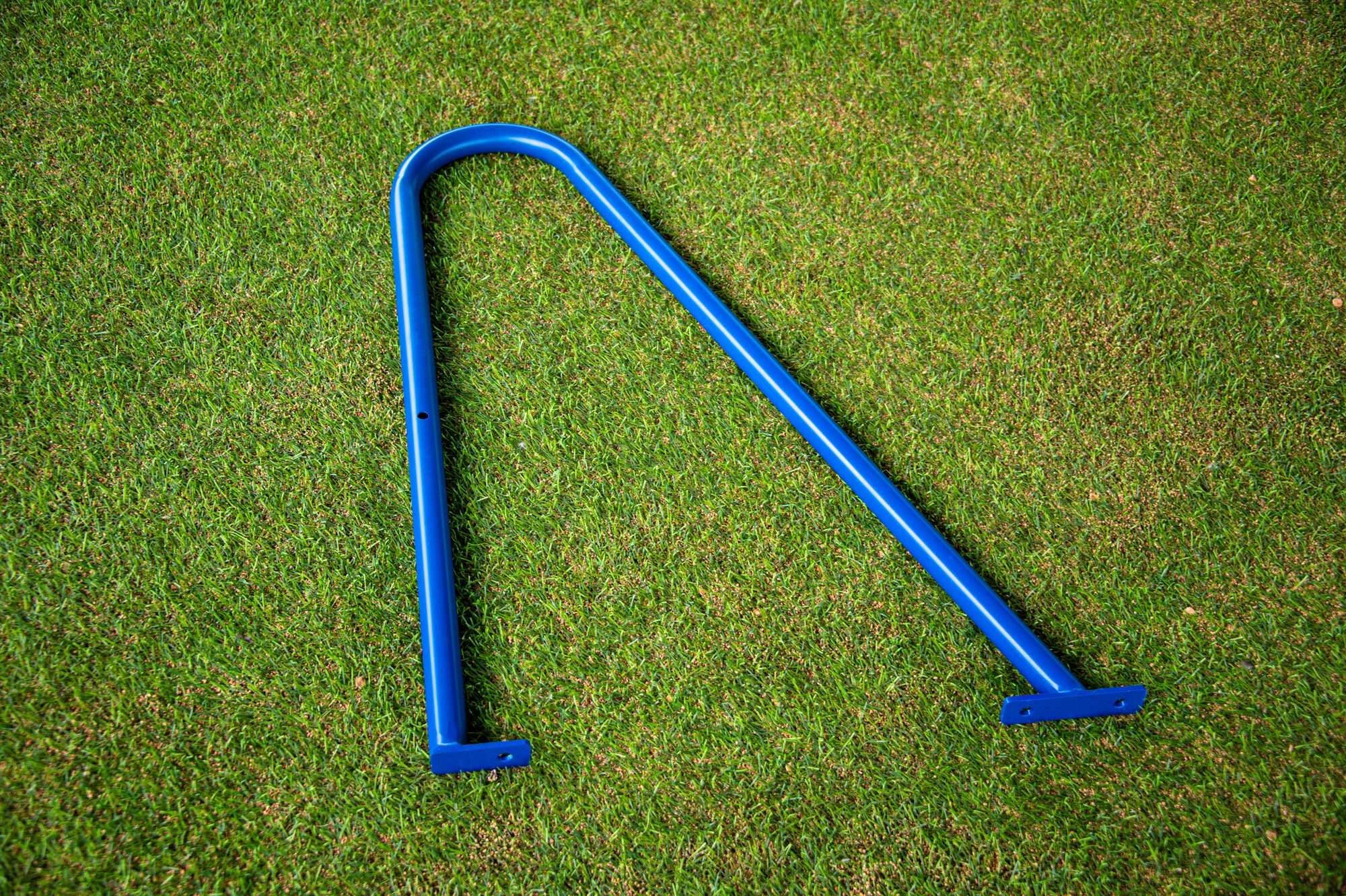 Image du produit : But de foot à 11 - Transportable - Aluminium - PROFESSIONNEL - Bleu