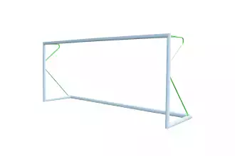 But de foot à 11 - Transportable - Aluminium - PROFESSIONNEL - Vert