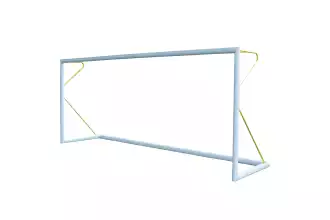 But de foot à 11 - Transportable - Aluminium - PROFESSIONNEL - Jaune
