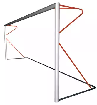 But de foot à 11 - Transportable - Aluminium - ECO - Rouge