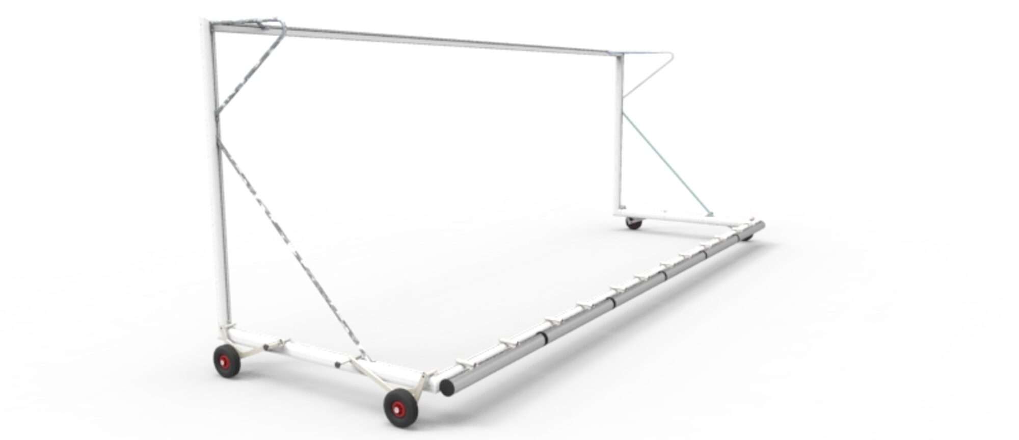 Image du produit : But de foot à 8 - Transportable - Aluminium - Auto-lesté