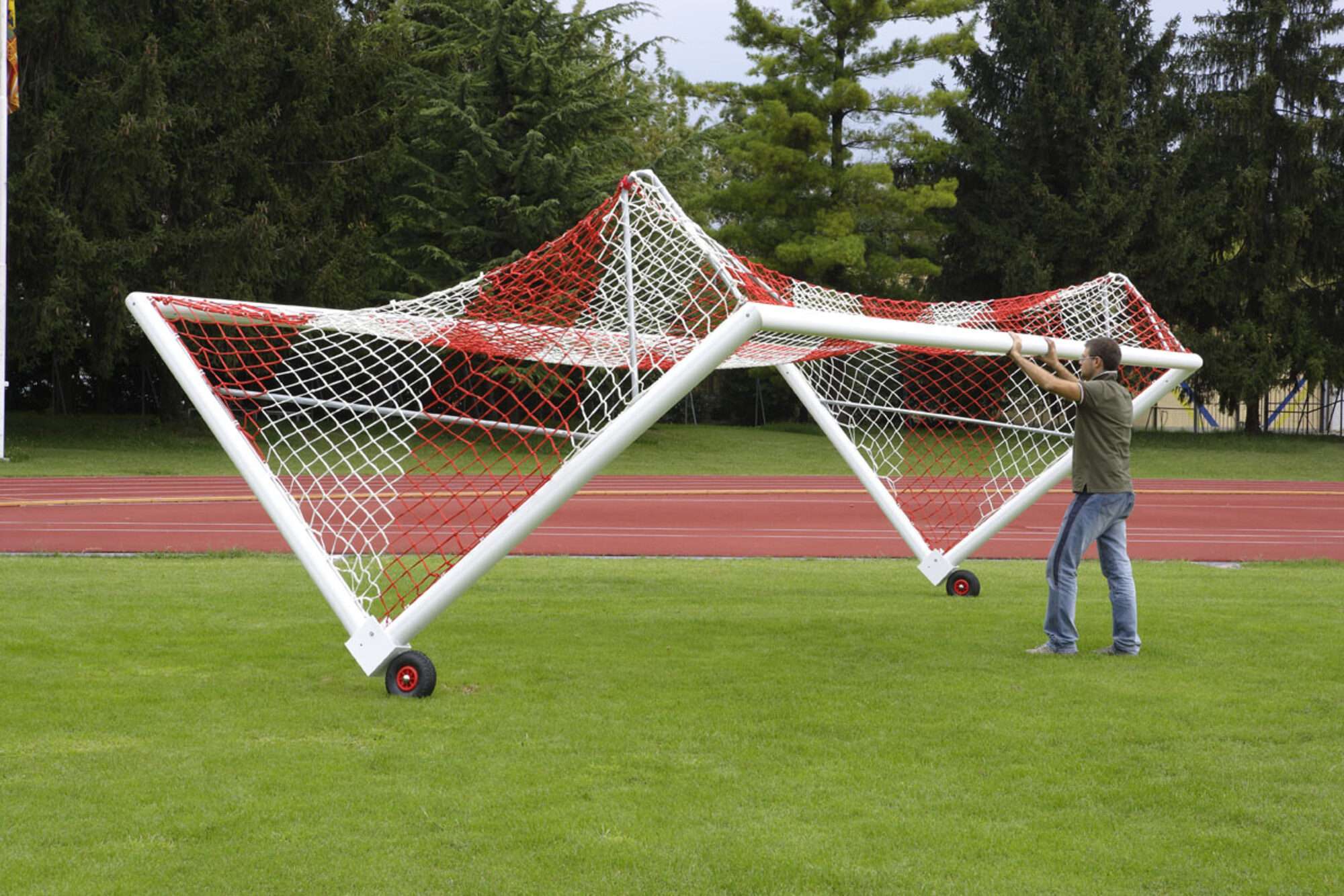 Image du produit : Roues - Pour but de foot à 11 transportable