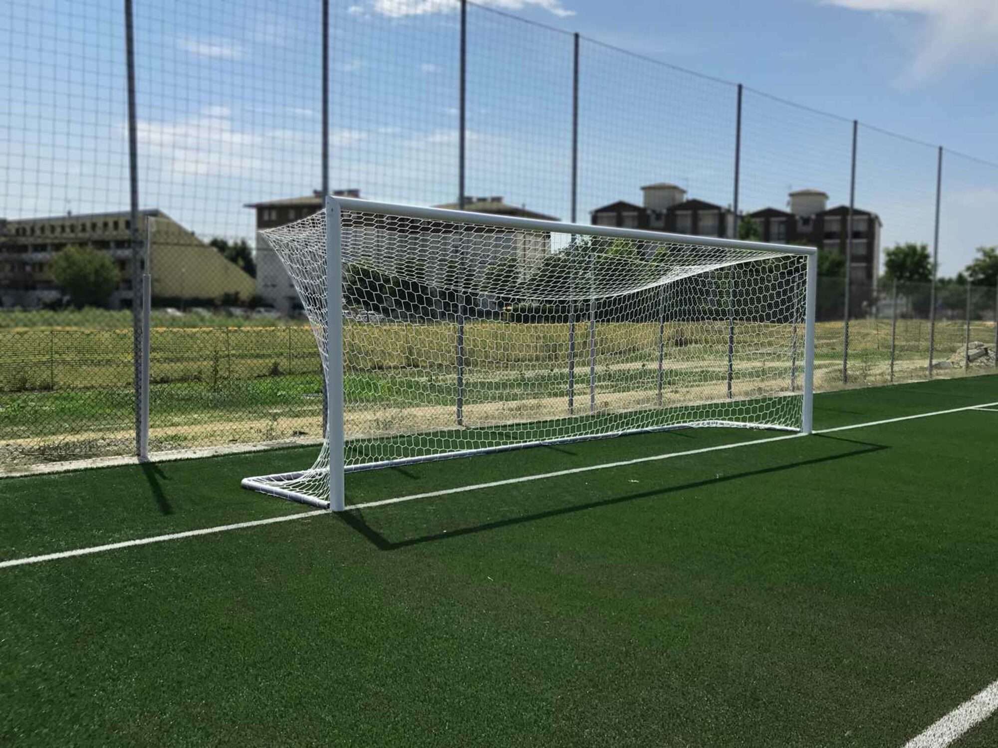 Image du produit : But de foot à 11 - Aluminium - PROFESSIONNEL