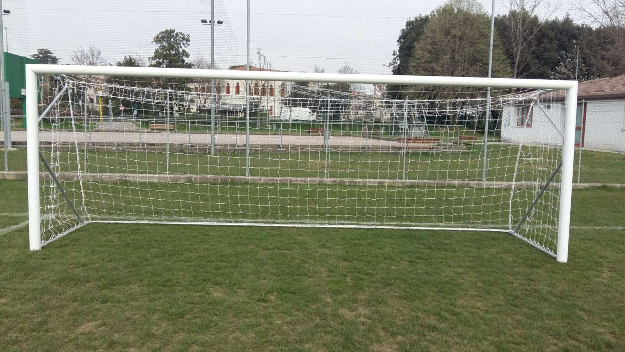 Image du produit : But de football à 7 - 6 x 2,1 m - aluminium 1