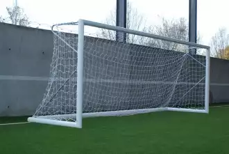 But de foot à 8 transportable 6 x 2,1 m en aluminium - Couleur au choix