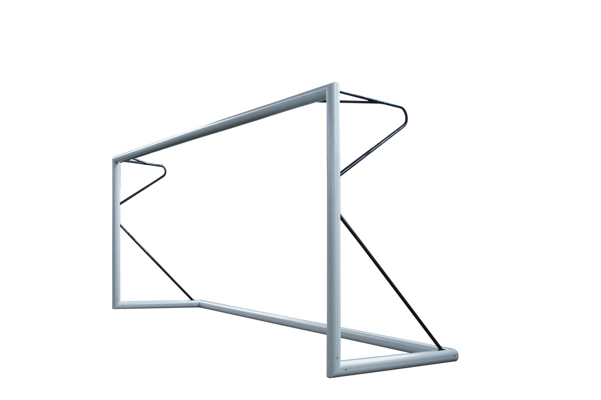 Image du produit : But de foot à 8 (5m x 2m) - Transportable - Aluminium 80mm - Couleur au choix