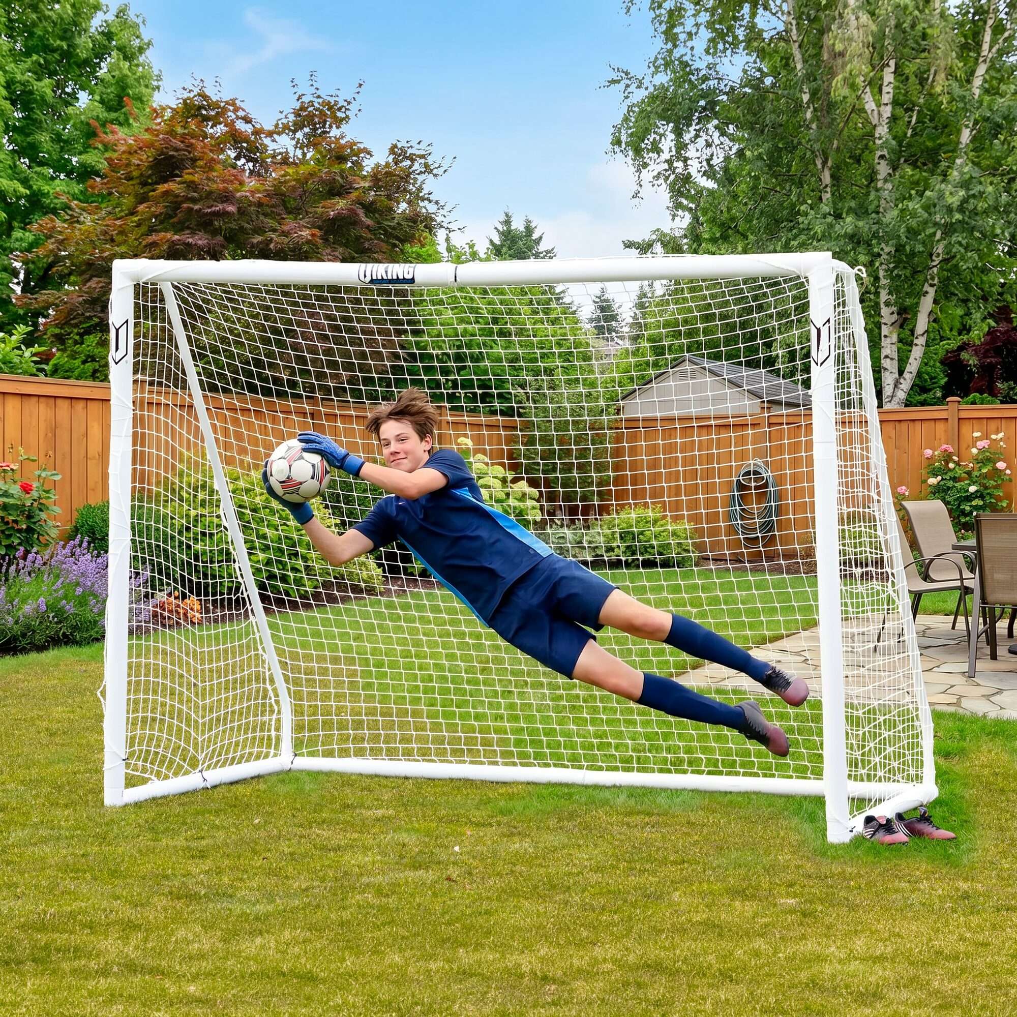 Image du produit : But de jardin Netsportique 2,4 x 1,8 m