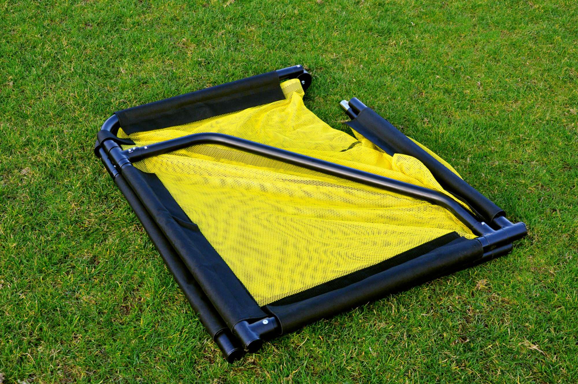 Image du produit : But de foot pliable - Aluminium - 1,50 x 1 m