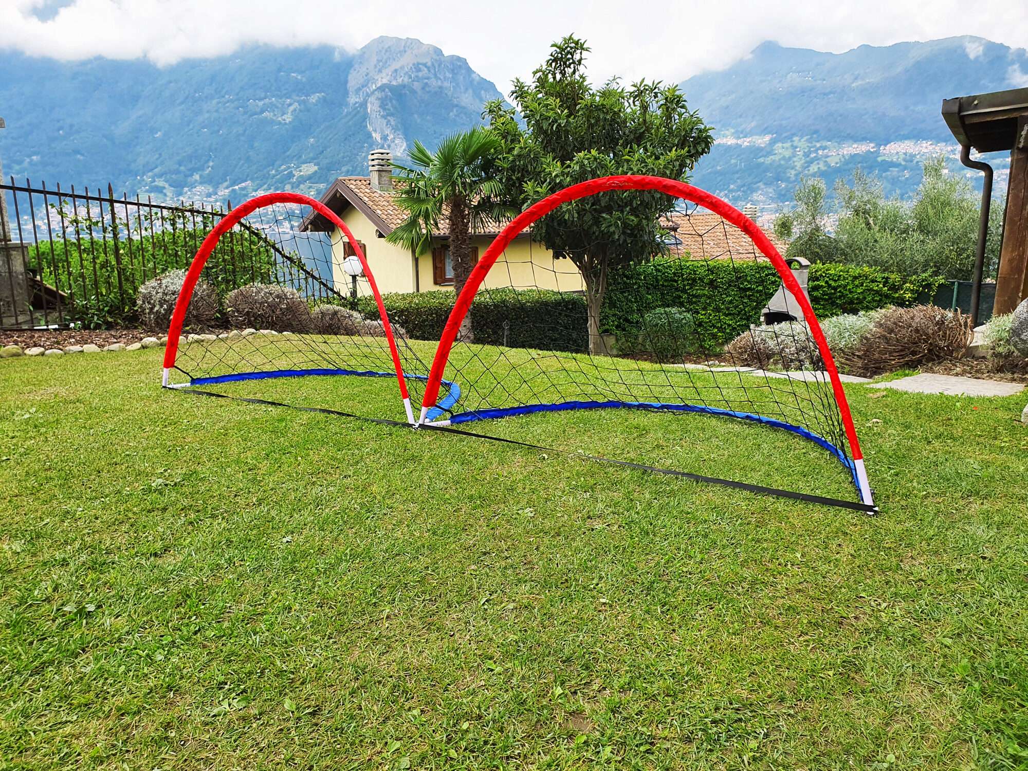Image du produit : Buts de foot - 1,10 x 0,80 cm - ballon offert