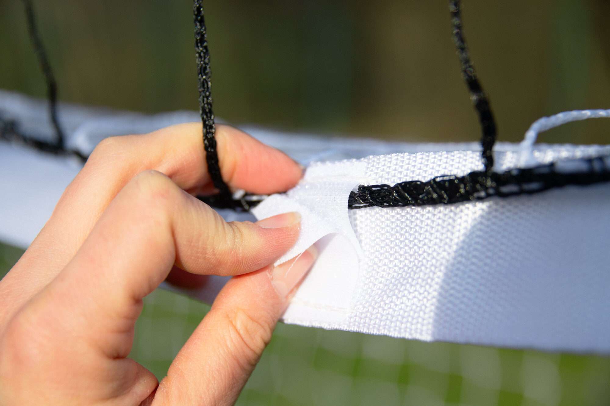 Image du produit : But de foot - 3,70 x 1,80 m - filet de protection intégré 6,50 x 3 m