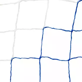 Filet de foot - 7,32 x 2,44 x 0,8 x 2 m - 3mm - BLANC / BLEU
