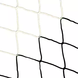 Filet de foot - 7,32 x 2,44 x 0,8 x 2 m - 3mm - BLANC / NOIR