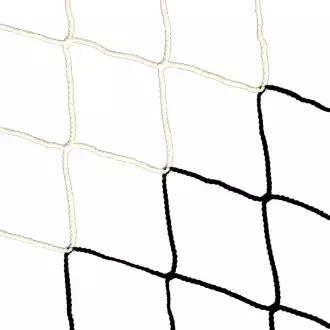 Filet de foot - 7,32 x 2,44 x 2 x 2m - 4mm - BLANC / NOIR