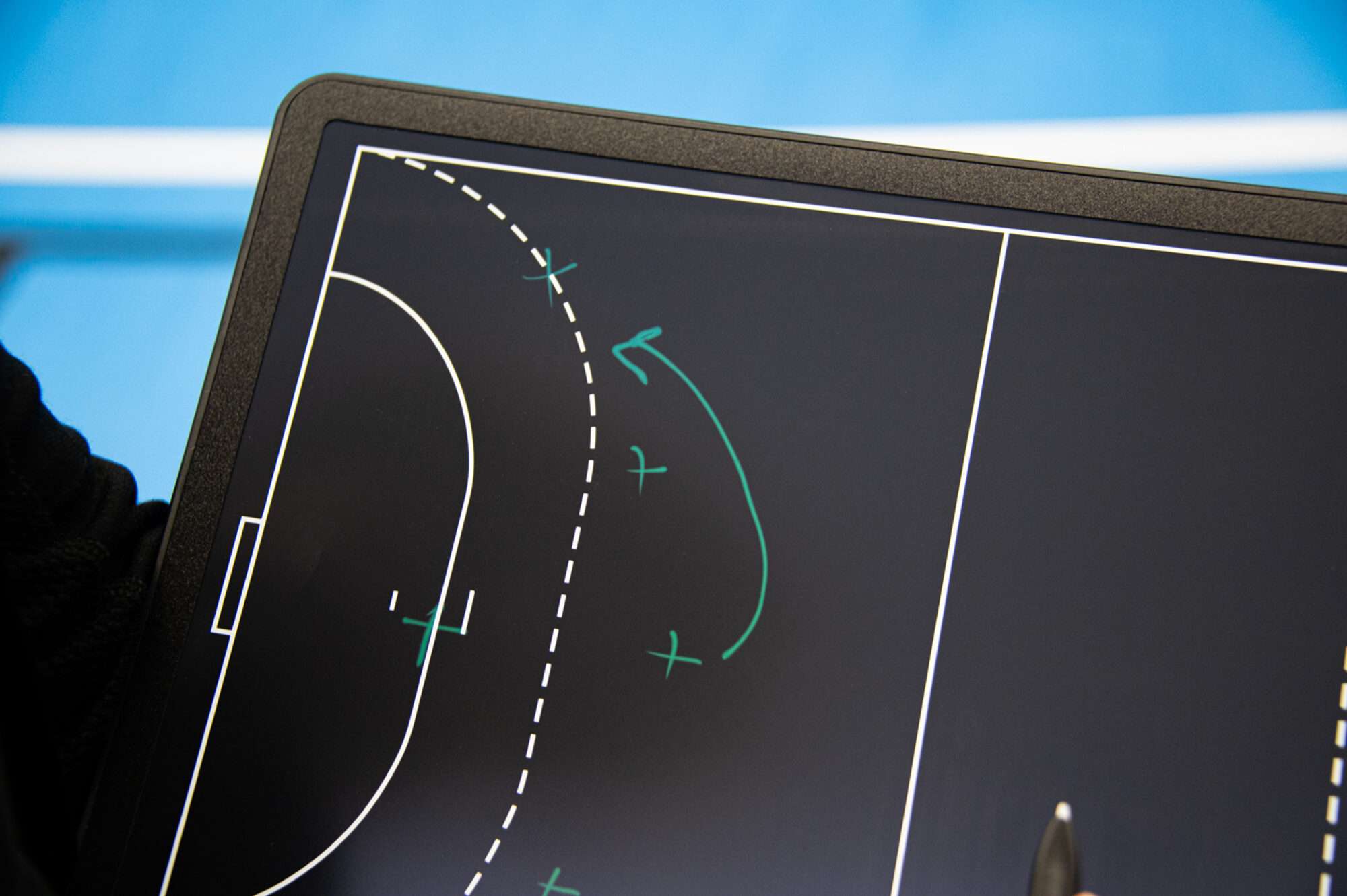 Image du produit : Tablette tactique sans encre - Handball