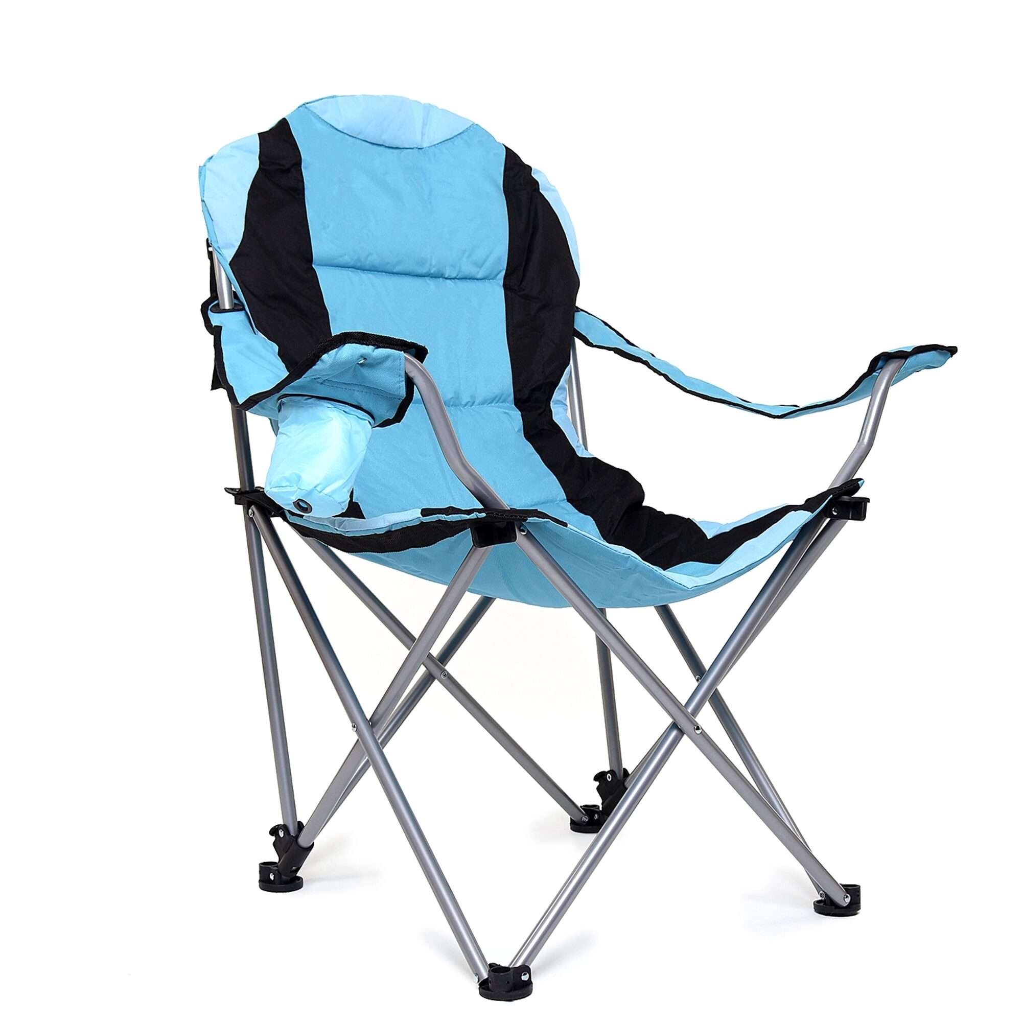 Image du produit : Lot de 2 chaises de camping haut de gamme - Confort maximal