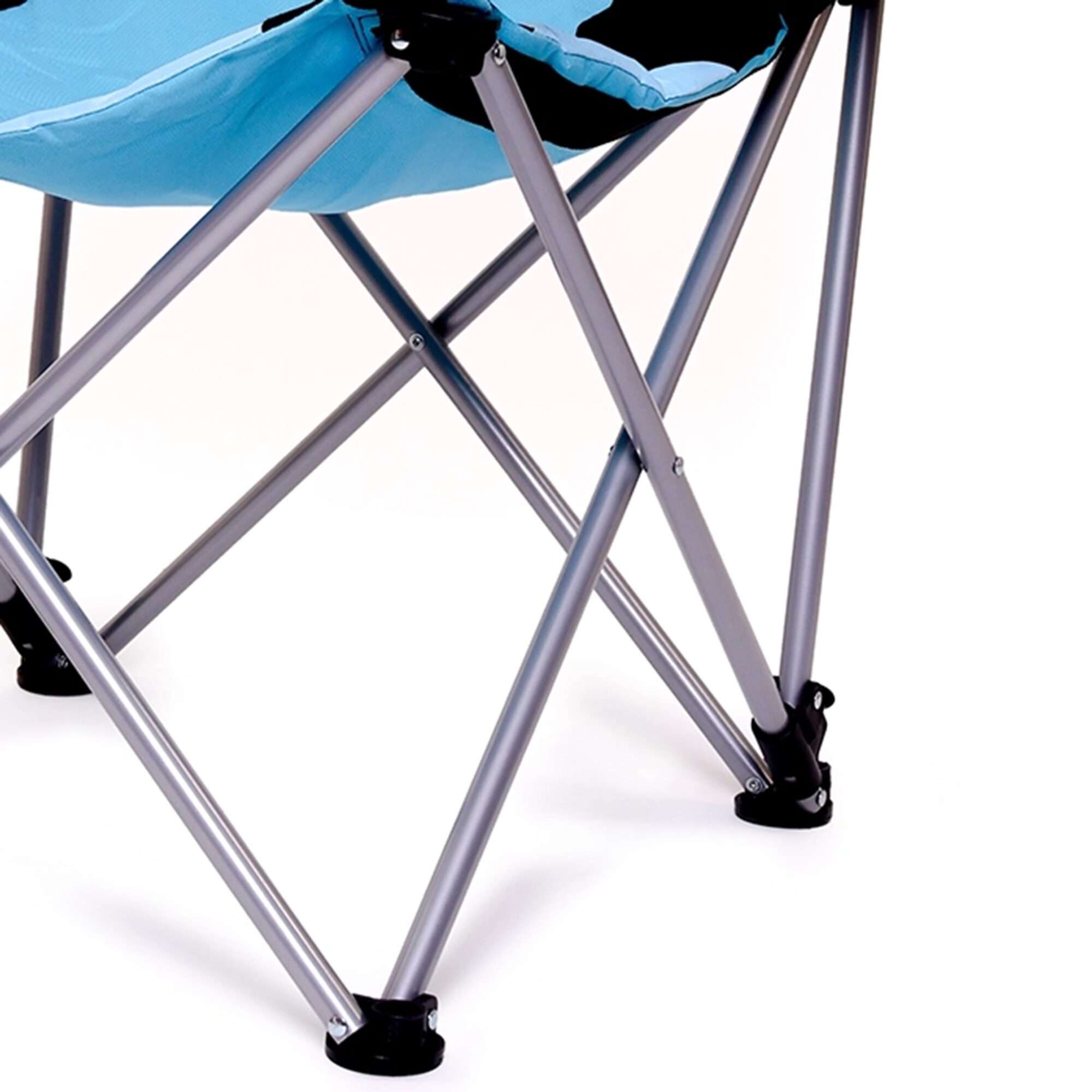 Image du produit : Lot de 2 chaises de camping haut de gamme - Confort maximal