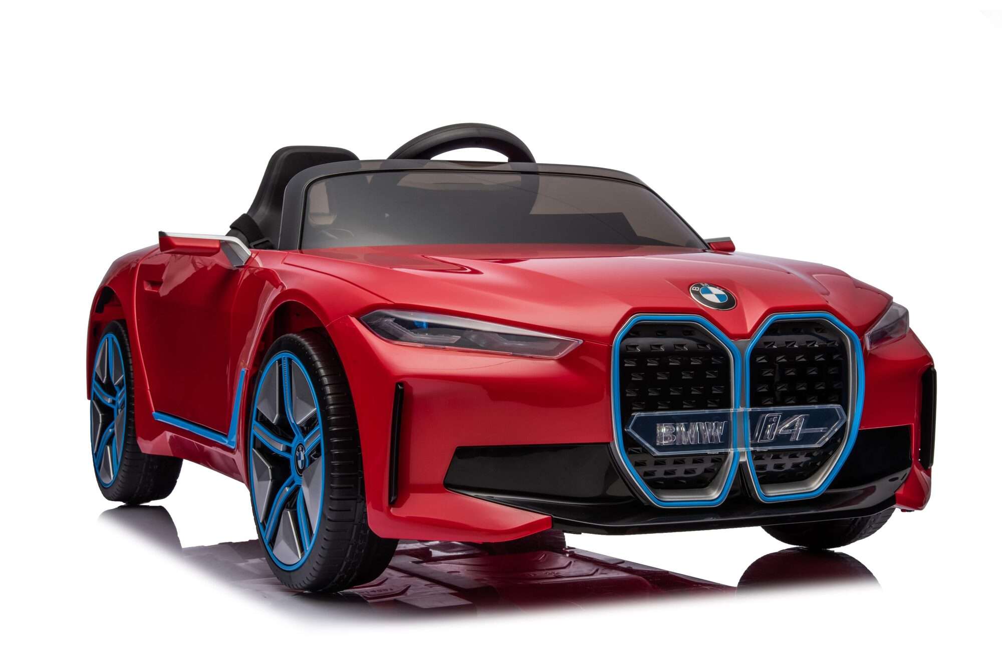 Image du produit : Voiture Électrique Enfant BMW i4 Officielle – Rouge Métallisé (3 à 8 ans)