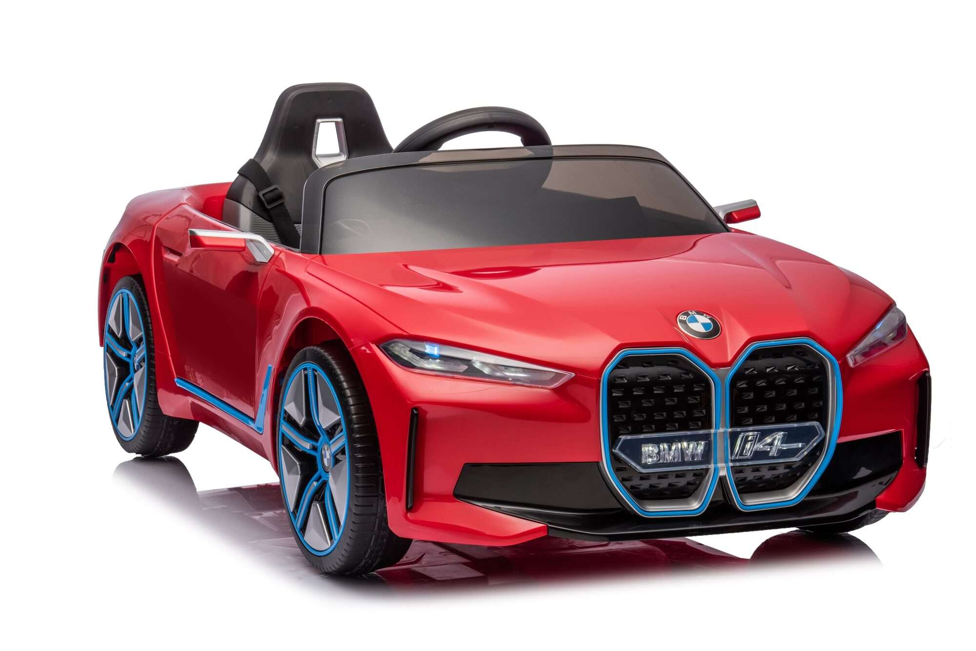 Image du produit : Voiture Électrique Enfant BMW i4 Officielle – Rouge Métallisé (3 à 8 ans)