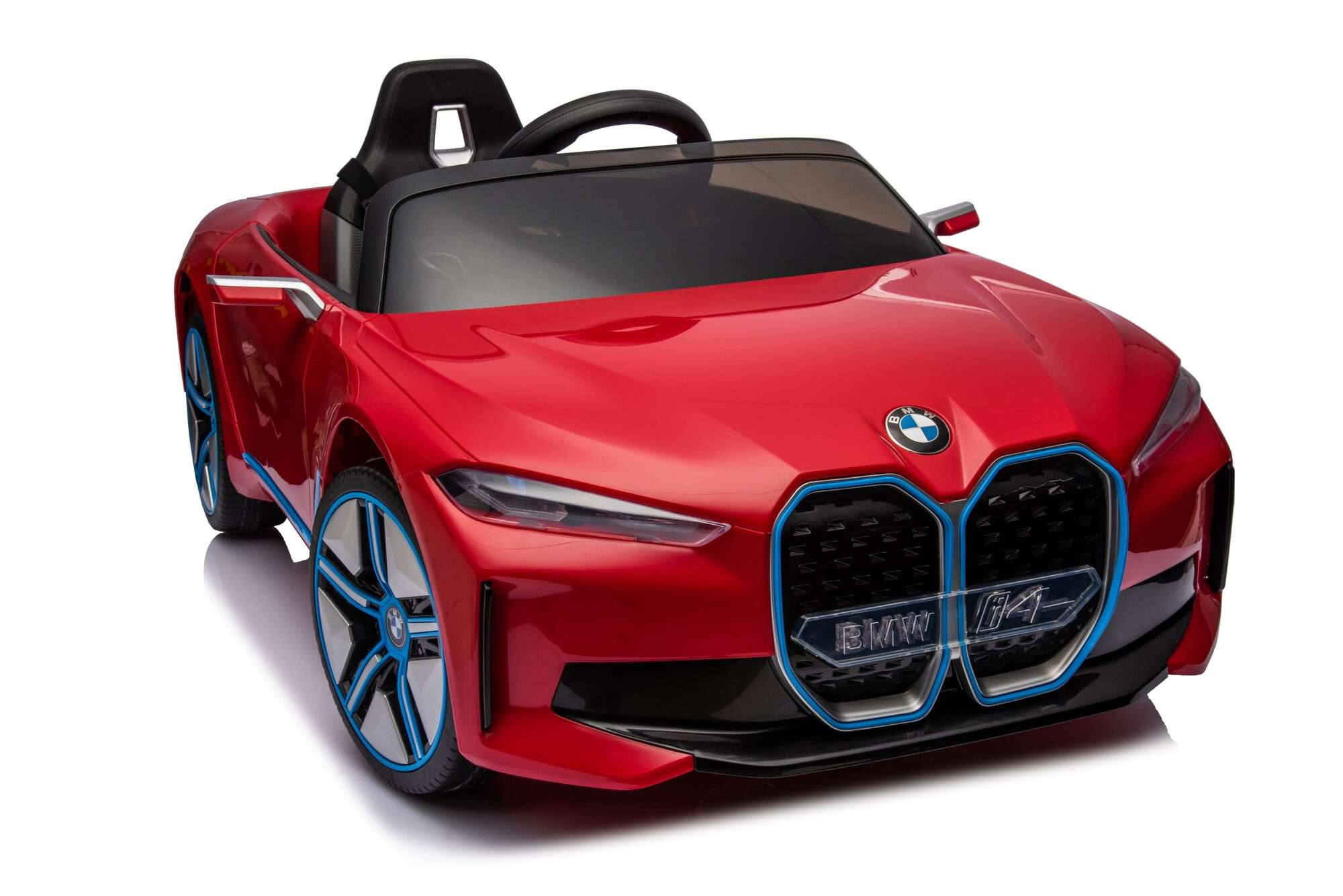 Image du produit : Voiture Électrique Enfant BMW i4 Officielle – Rouge Métallisé (3 à 8 ans)