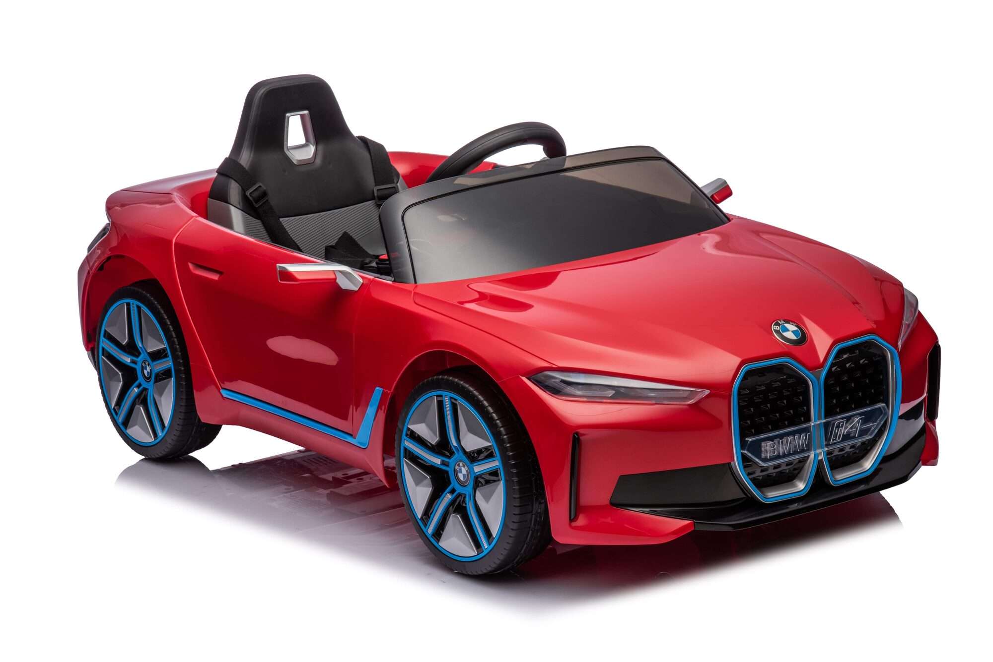 Image du produit : Voiture Électrique Enfant BMW i4 Officielle – Rouge Métallisé (3 à 8 ans)