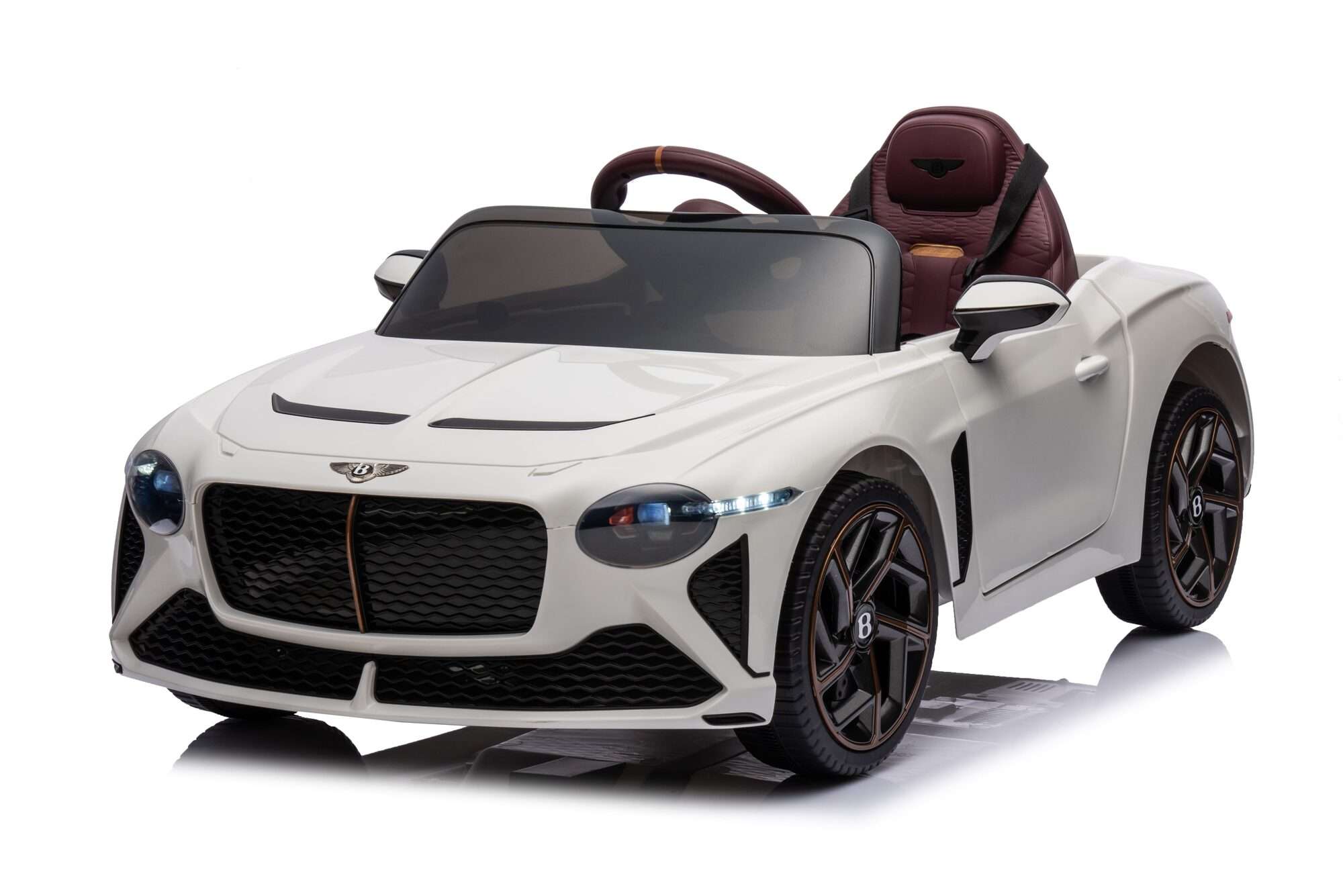 Image du produit : Voiture Électrique pour Enfant Bentley Bacalar Officielle – Blanche (3 à 8 ans)