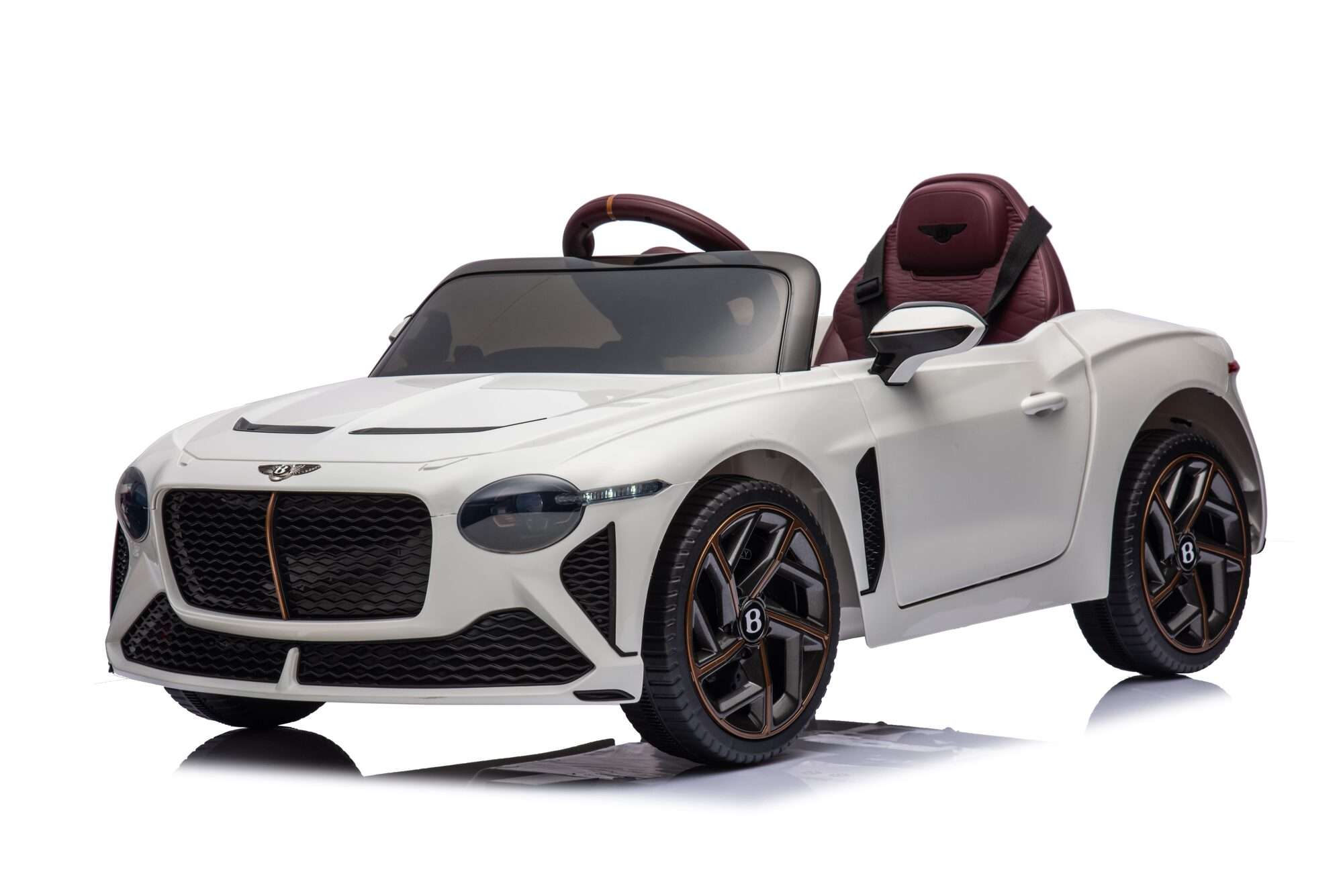 Image du produit : Voiture Électrique pour Enfant Bentley Bacalar Officielle – Blanche (3 à 8 ans)