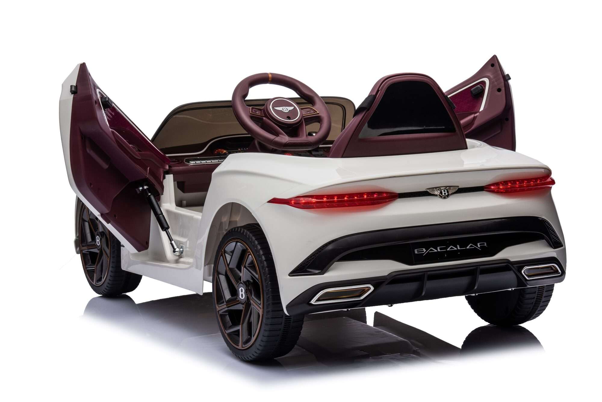 Image du produit : Voiture Électrique pour Enfant Bentley Bacalar Officielle – Blanche (3 à 8 ans)