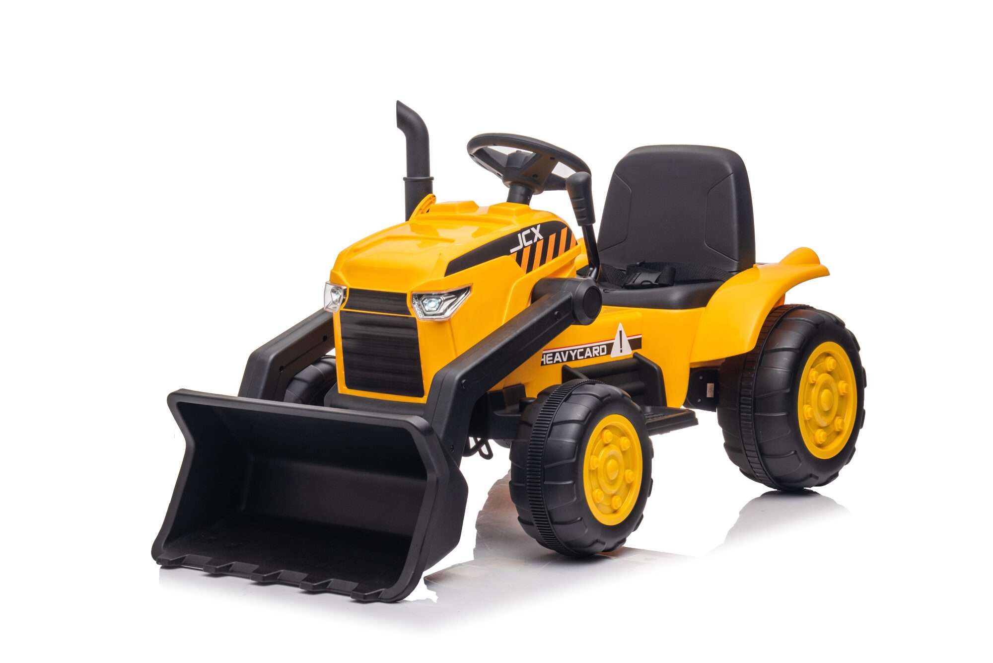 Image du produit : Construction truck with front & rear drag bucket in Yellow color (3-8 years)