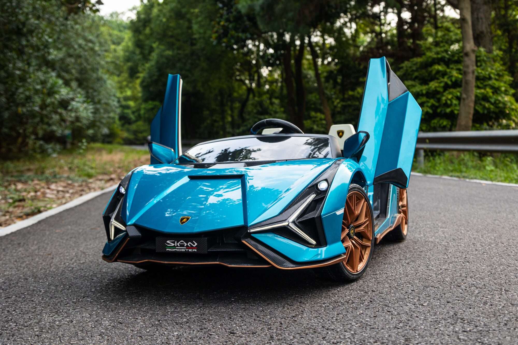 Image du produit : Licensed Lamborghini Sian in Blue color (3-8 years)