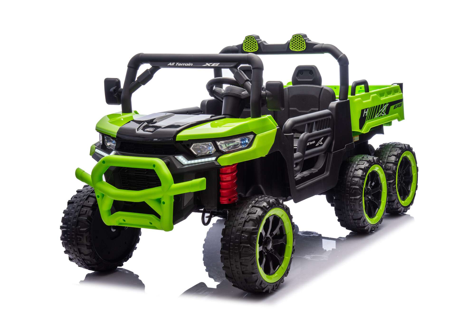 Image du produit : Construction truck with electric tipping bucket in Red color (3-8 years)