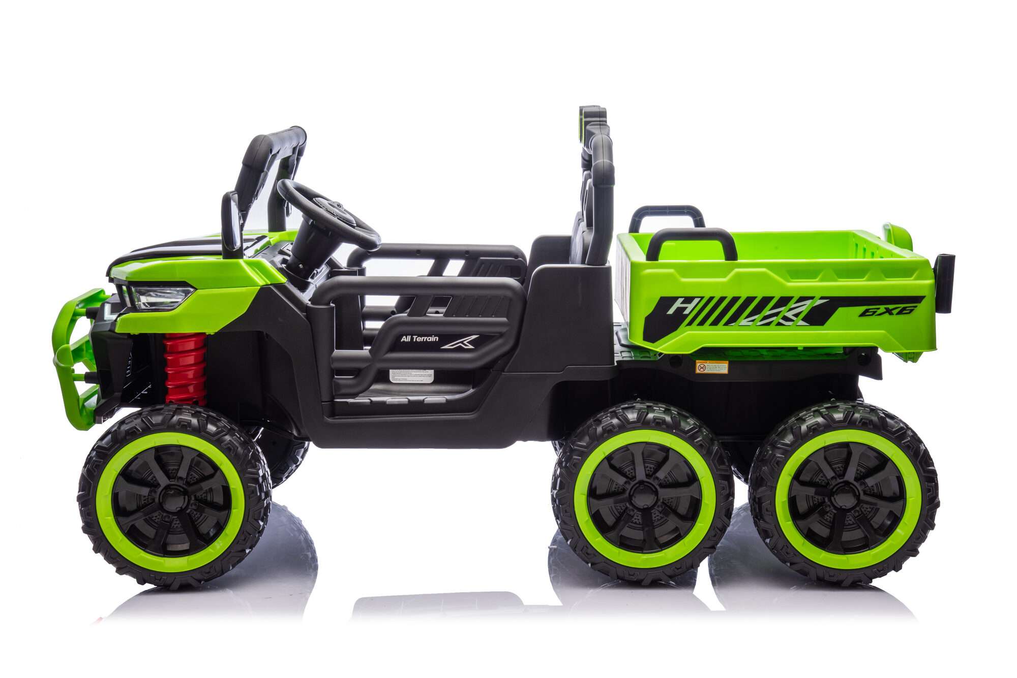 Image du produit : Construction truck with electric tipping bucket in Red color (3-8 years)