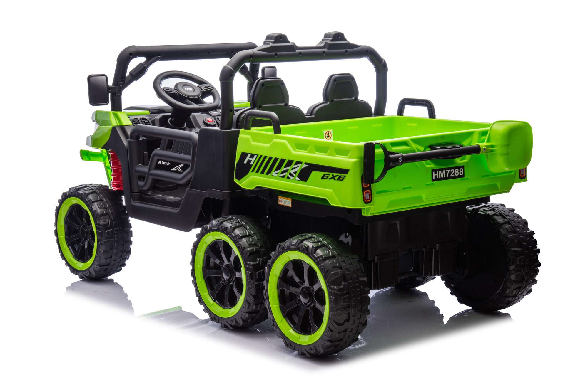 Image du produit : Construction truck with electric tipping bucket in Red color (3-8 years)