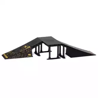 Set de mini rampes de skate modulables - 6 configurations