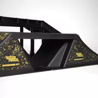 Double rampe de skateboard