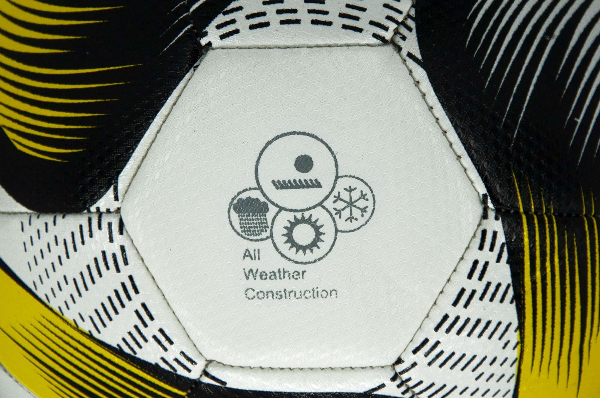 Image du produit : Ballon de football POWERSHOT® - T.3 - Jaune & Noir