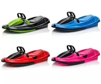 Luge SNOW SURFER - avec volant - Couleur au choix !