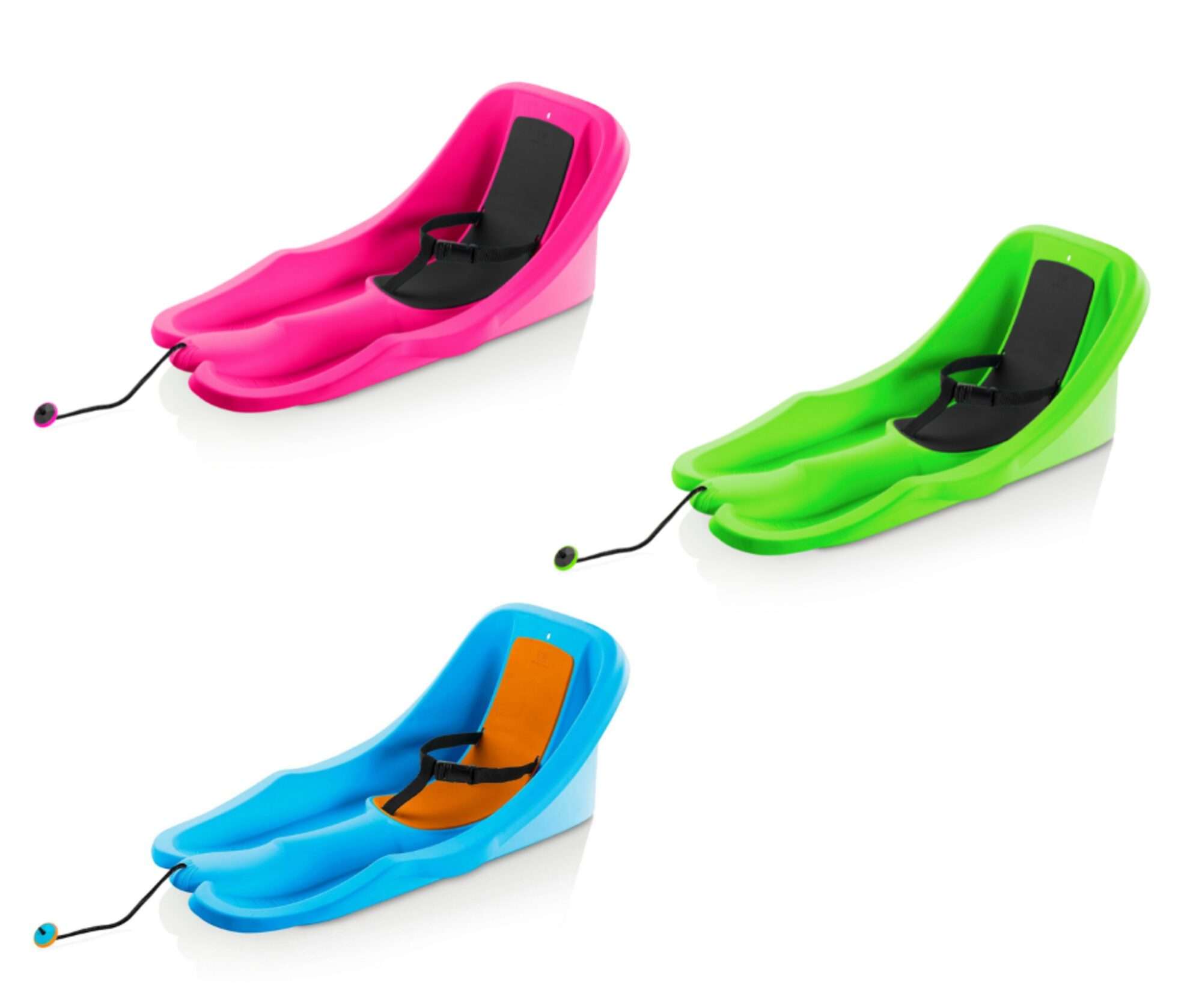 Image du produit : Luge bébé TEMPO SNOW - avec ceinture de sécurité - Couleur au choix !
