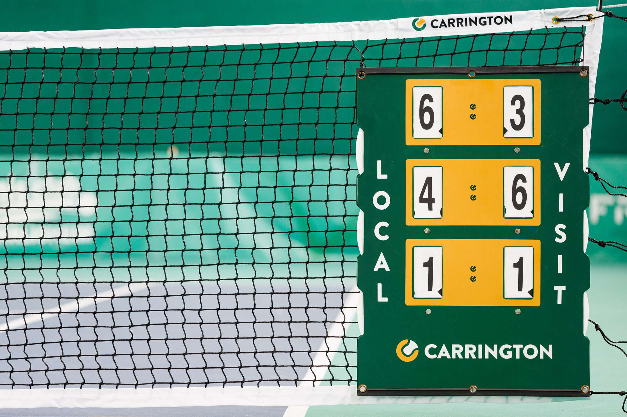 Image du produit : CARRINGTON® - Tableau d'affichage pour terrain de tennis - 82x58cm